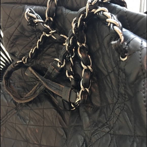 CHANEL Lambskin Leather Sharpei N/S Shopping Tote - Picture 9 of 14